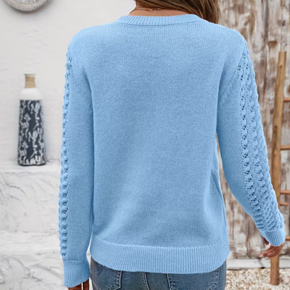 Komfortabelt Hullstrikk Genser | Sammen mot diabetes