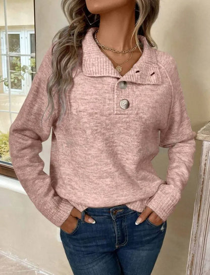 Livia™ - Avslappet Strikket Genser