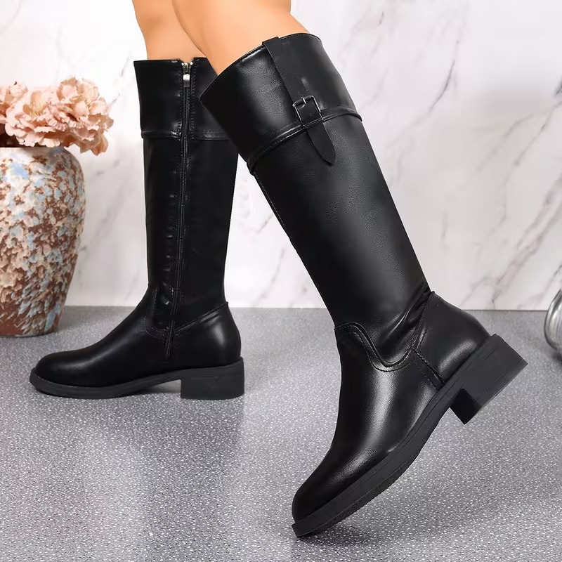 Sarah™- Knehøye Klassiske Støvler