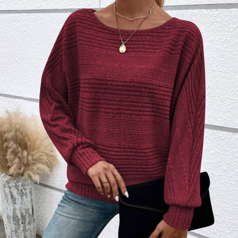 Ava™- Strikket Ribbet Topp