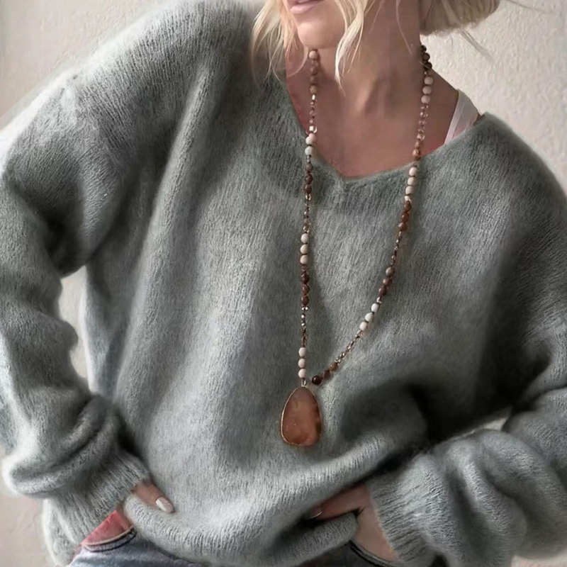 Willow™- Myk V-hals Genser