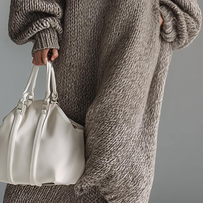 Julia™- Lang Strikkekjole