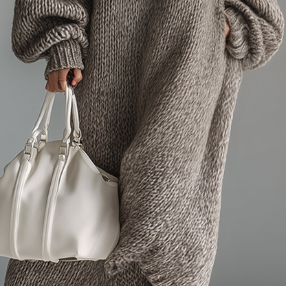 Julia™- Lang Strikkekjole