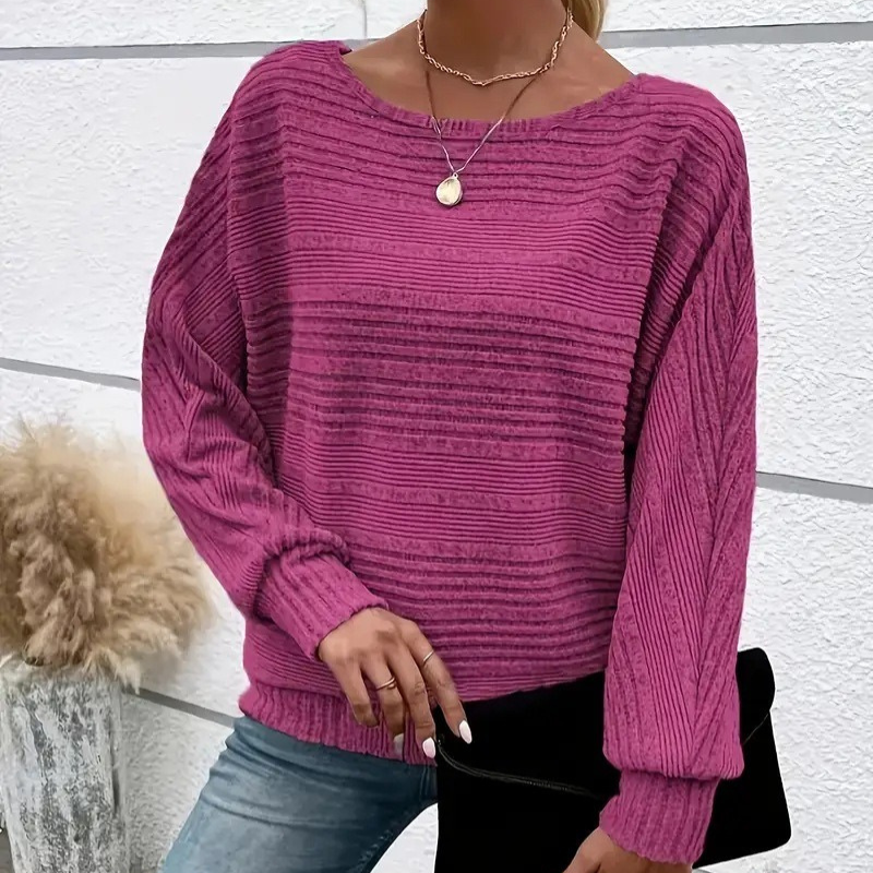 Ava™- Strikket Ribbet Topp