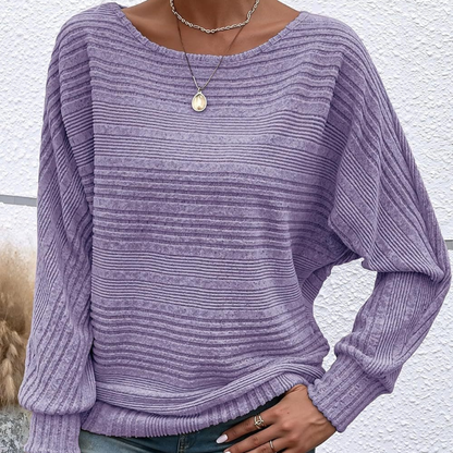 Ava™- Strikket Ribbet Topp