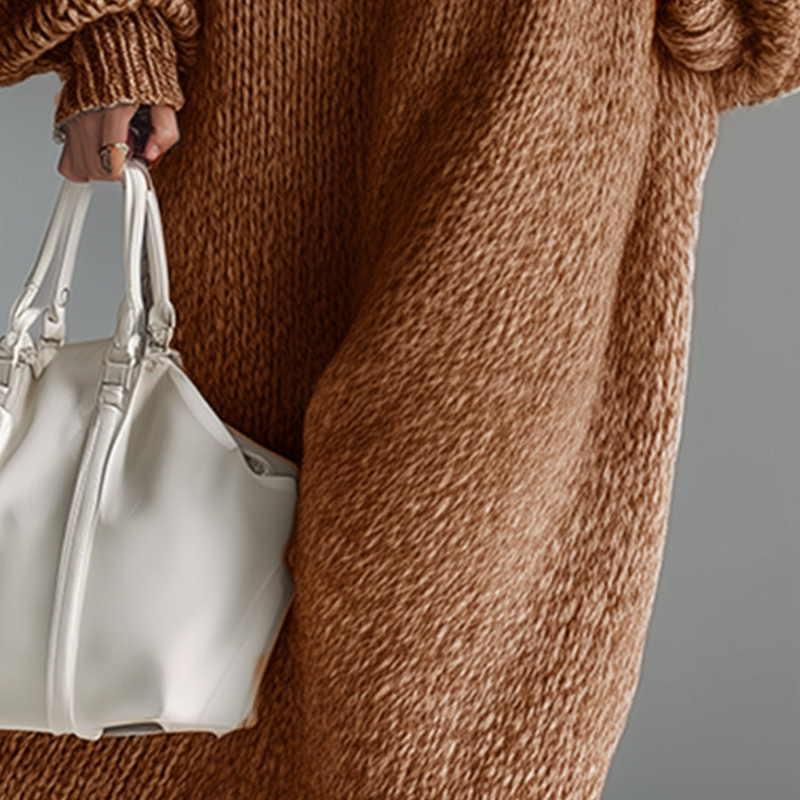 Julia™- Lang Strikkekjole