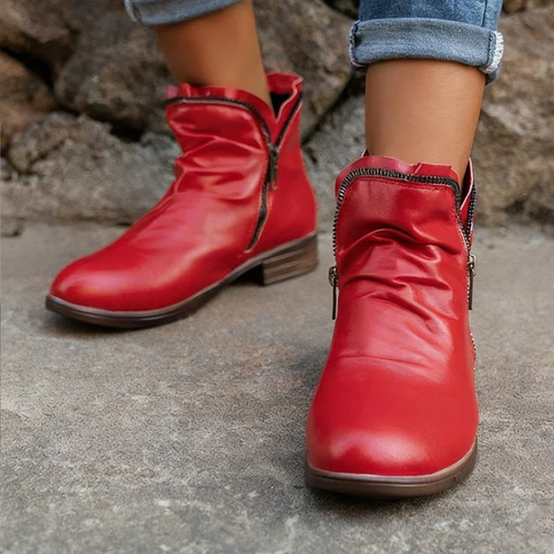 Hazel™- Zip Klassisk Ankelstøvletter